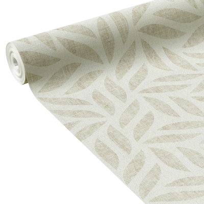 Papier peint intissé Florentine pearl Sable beige