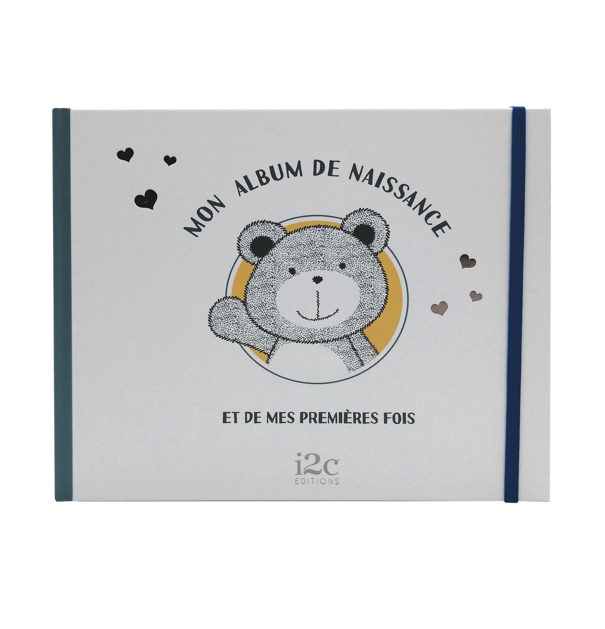 Livre enfant Album de naissance ourson Blanc