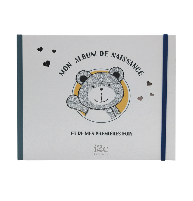 Livre enfant ALBUM DE NAISSANCE OURSON
