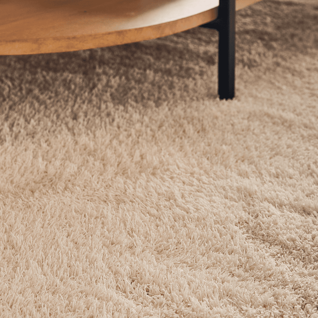 Tapis MARY coloris blanc 150 x 200 cm