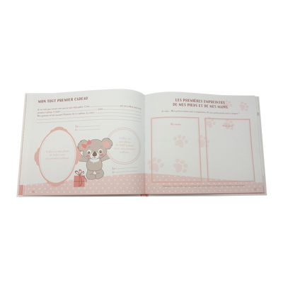 Livre enfant Album de naissance koala Blanc