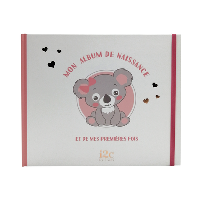 Livre enfant Album de naissance koala Blanc
