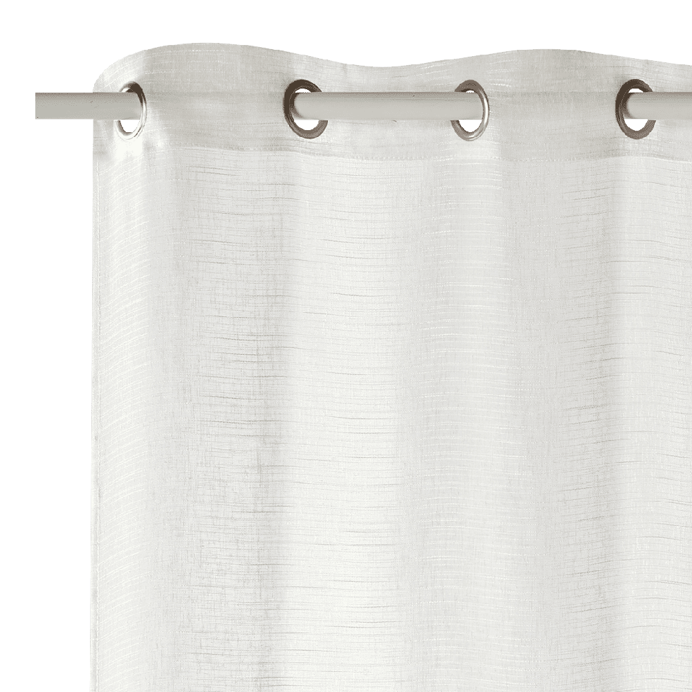4MURS Voilage MANADE coloris ivoire 140 x 240 cm