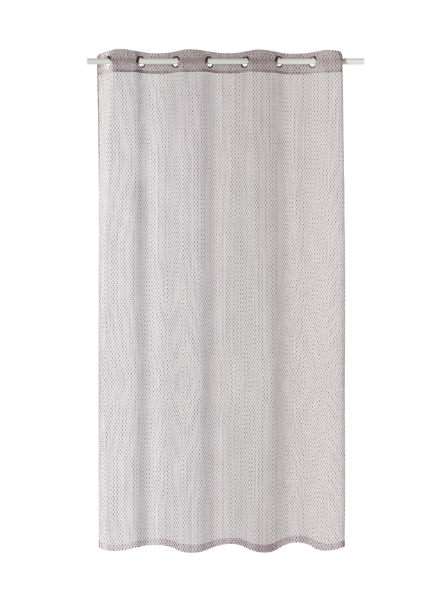 Voilage LUKAS coloris lin 140 x 240 cm