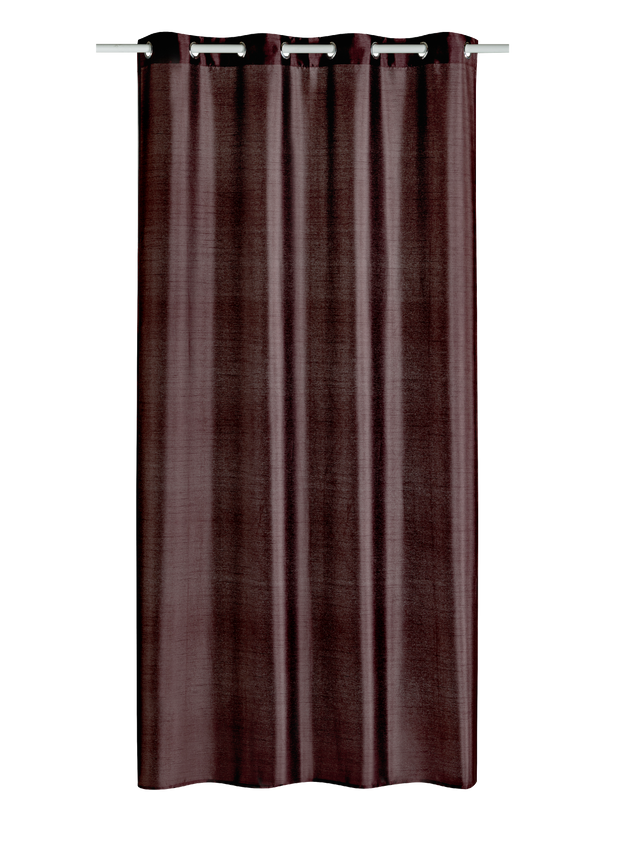 Rideau PEGAZE coloris marron 140 x 260 cm