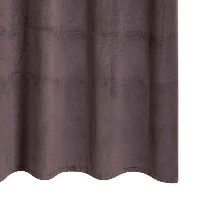 Rideau NEGRESCO coloris chocolat 140 x 260 cm