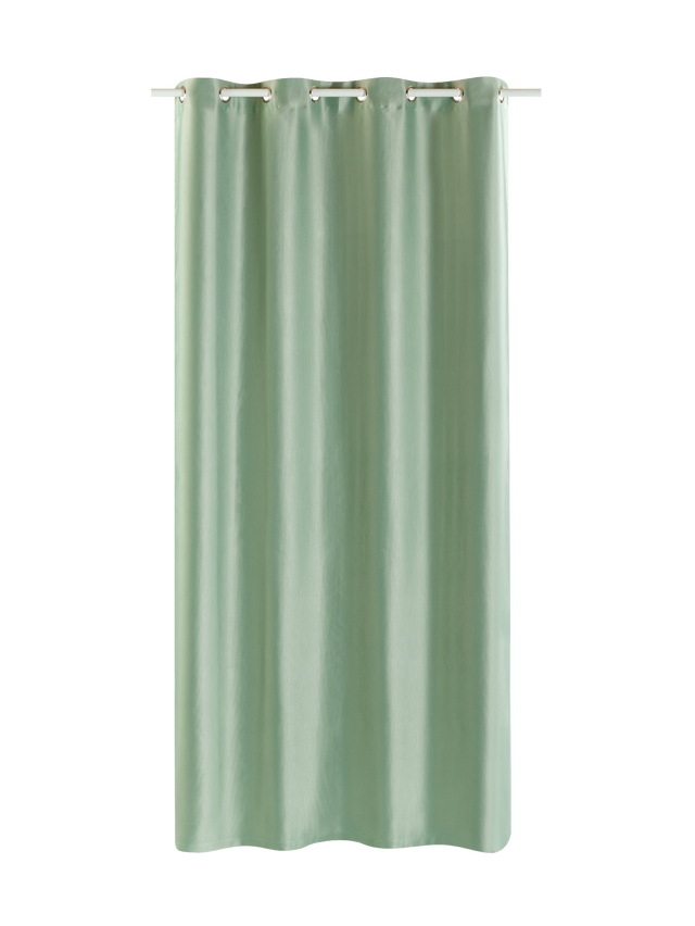 Rideau occultant SHAVANA coloris menthol 140 x 260 cm