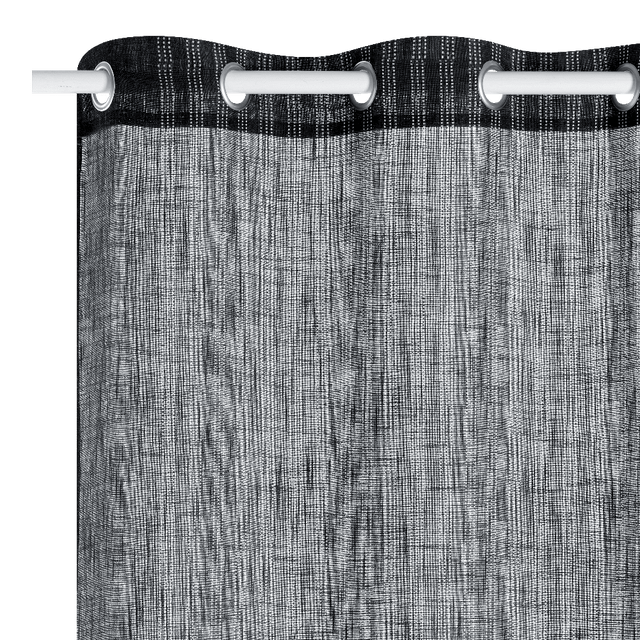 Rideau BLAKE coloris noir 140 x 260 cm