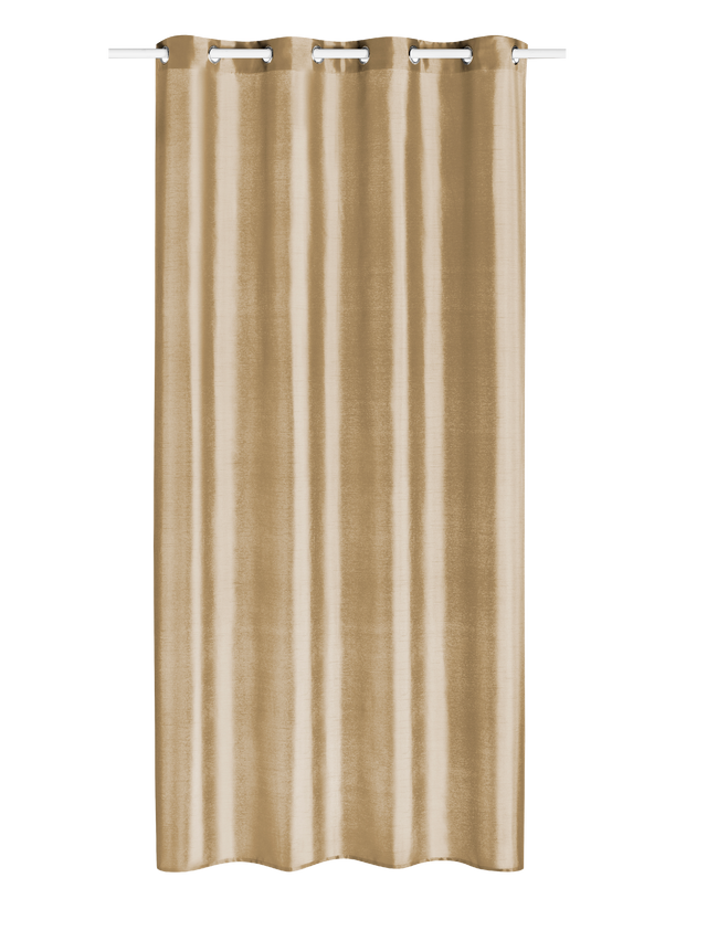 Rideau PEGAZE coloris or 140 x 260 cm