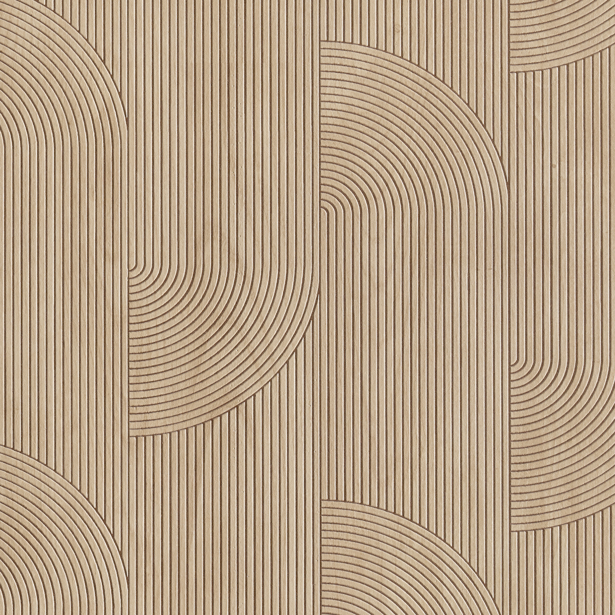 Papier peint intissé Stanislas Marron glacé