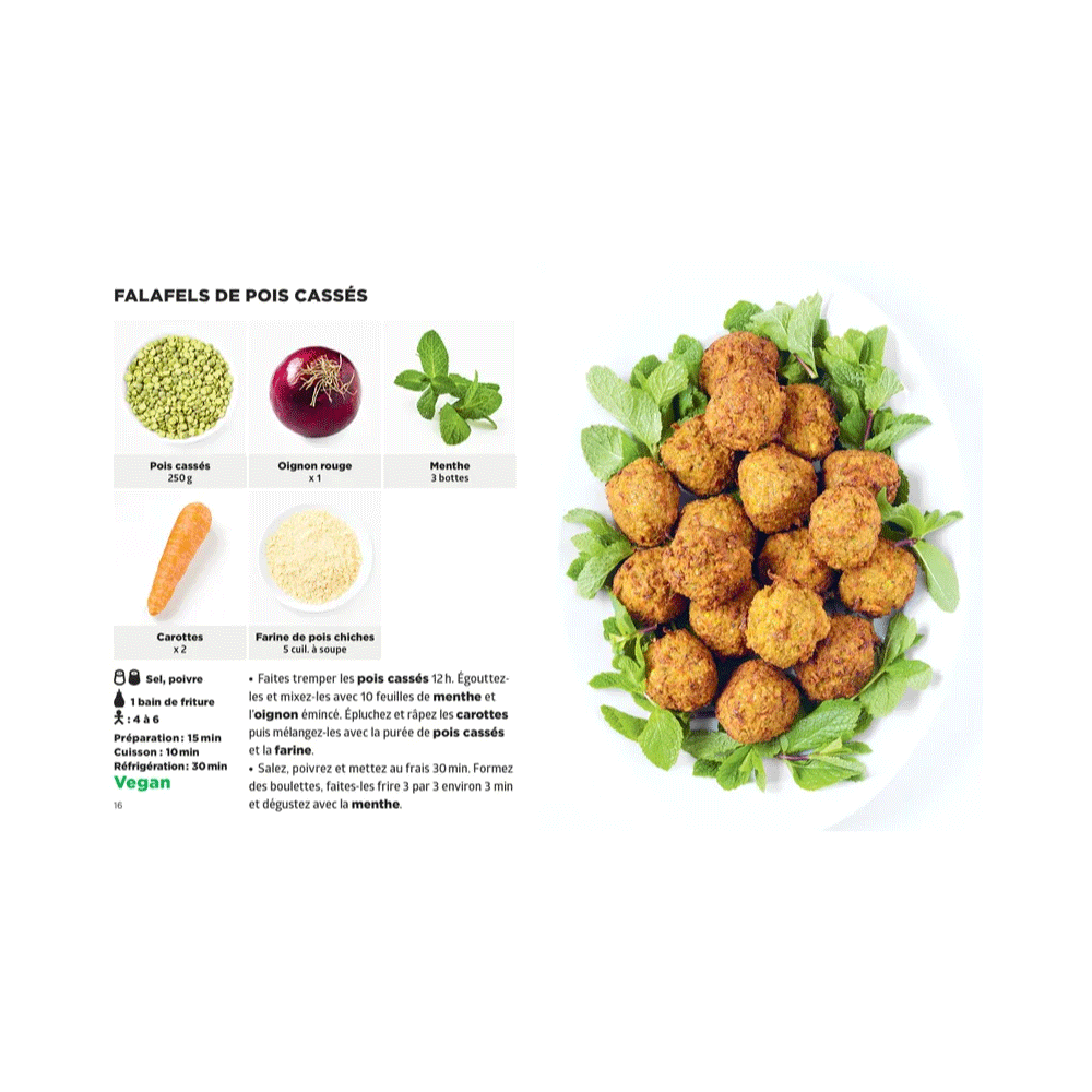 HACHETTE PRATIQUE Livre cuisine Simplissime 100% veggie Blanc