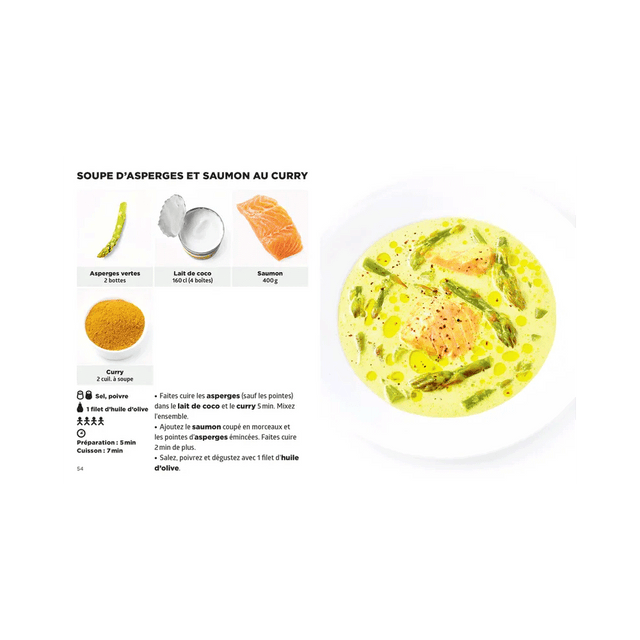 Hachette Pratique Livre culinaire SIMPLISSIME A TABLE EN 15 MINUTES