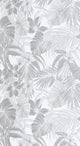 Papier peint intissé Blossom Argent