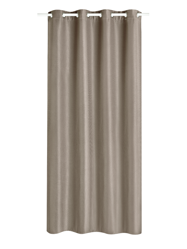 Rideau occultant HUGO coloris taupe 140 x 260 cm
