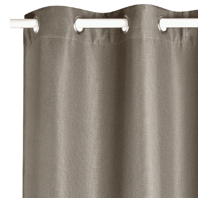 Rideau occultant HUGO coloris taupe 140 x 260 cm