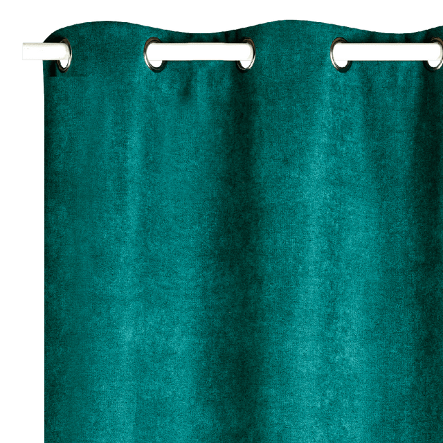 4MURS Rideau thermique KINLEY coloris émeraude 140 x 260 cm
