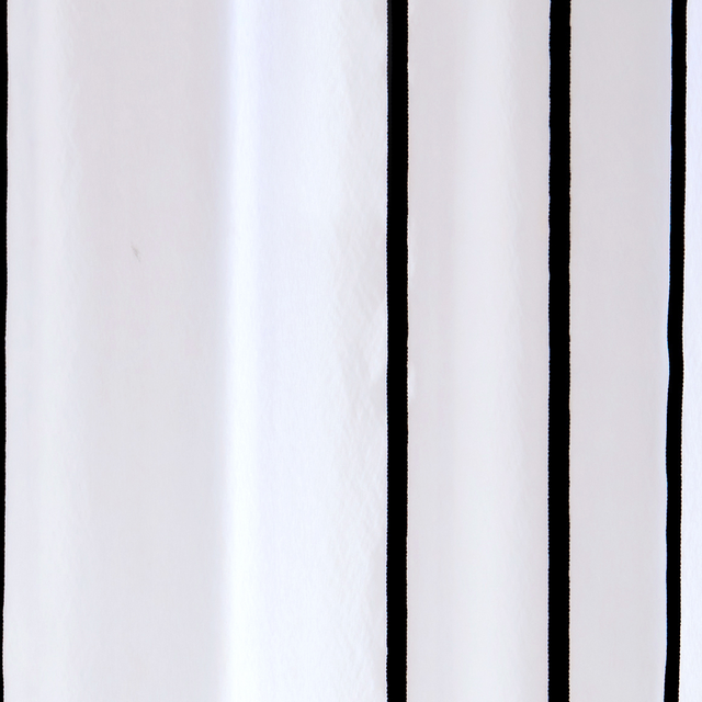 Voilage YUNA coloris noir 140 x 260 cm