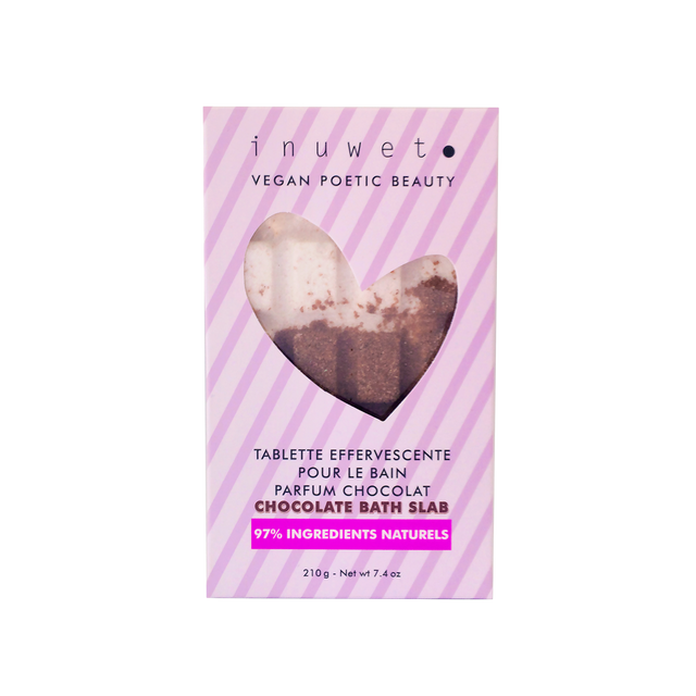 Inuwet Boule de bain TABLETTE EFFERVESCENTE chocolat
