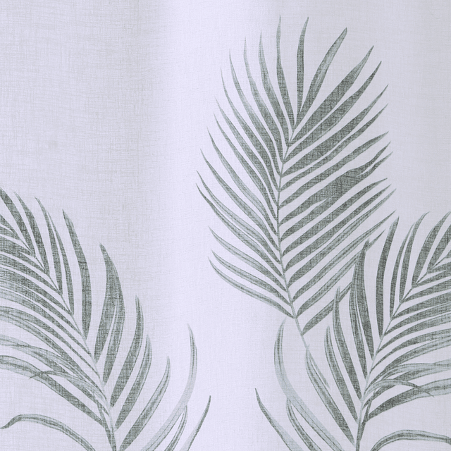 Voilage OMBRA coloris vert tilleul 140 x 240 cm