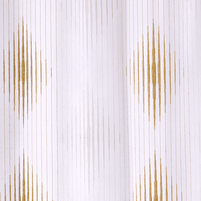 Voilage JIHY coloris ocre 140 x 240 cm