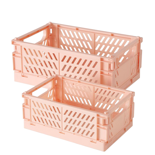 Corbeille MALMO coloris rose