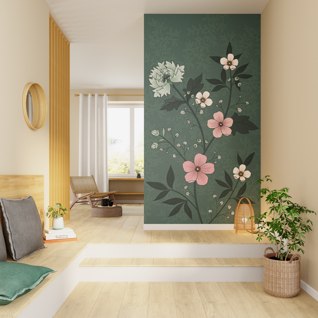 4MURS Papier peint panoramique L POESIE SMALL 150 x 270 cm