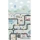 4MURS Papier peint panoramique L Little motors small Multicolore Mat