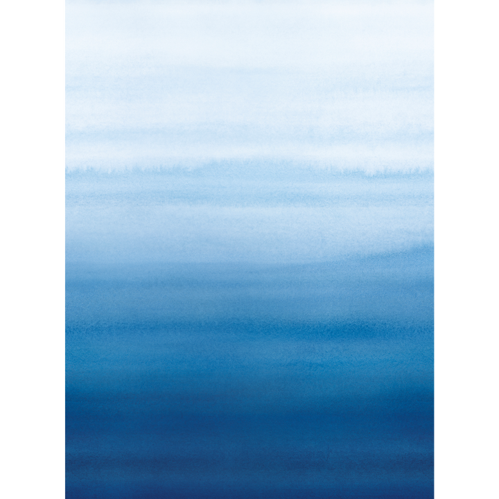 4MURS Papier peint panoramique L Aquarelle small Bleu outremer Satiné