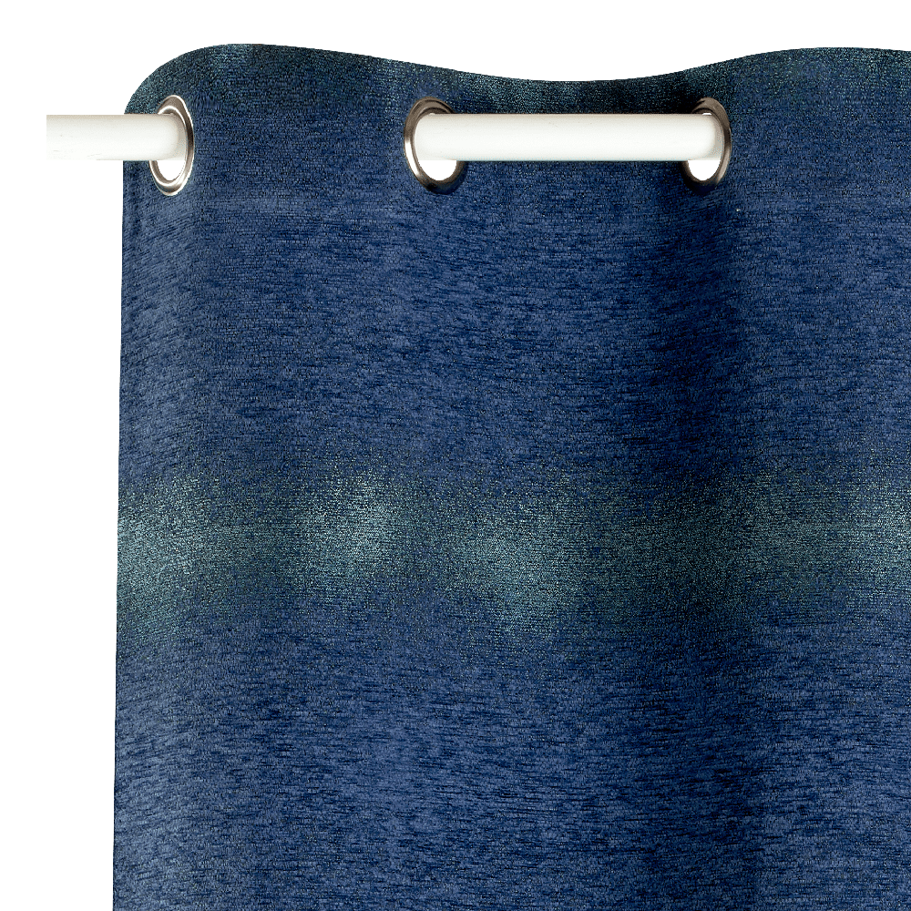 Rideau SFUMATO coloris bleu nuit 140 x 260 cm