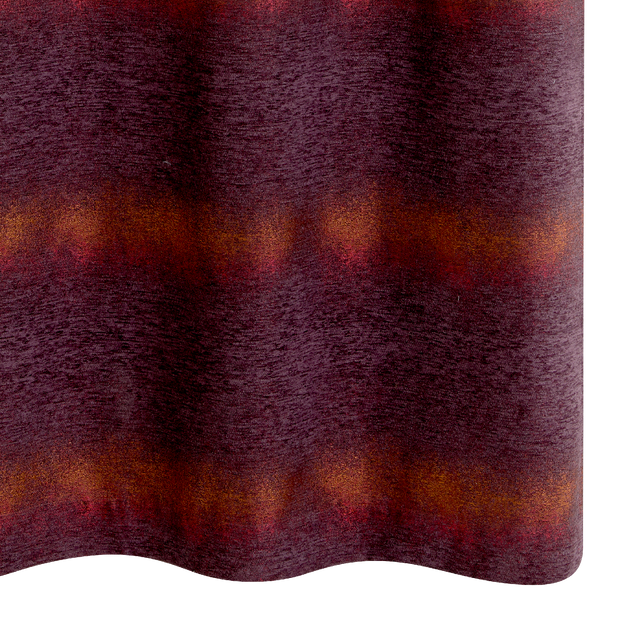 Rideau SFUMATO coloris chocolat 140 x 260 cm
