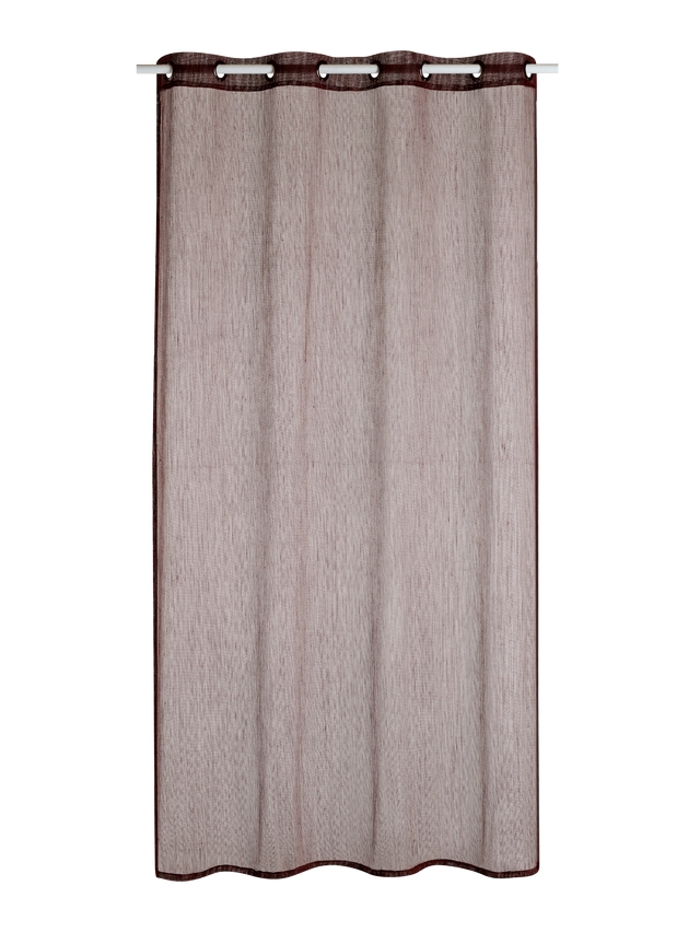 Voilage BLEKER coloris cuivre 140 x 240 cm