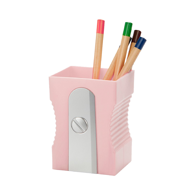 Balvi Pot à crayons TAILLE CRAYON coloris rose