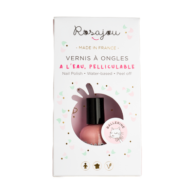 ROSAJOU Vernis à ongles Ballerine Rose 5ML
