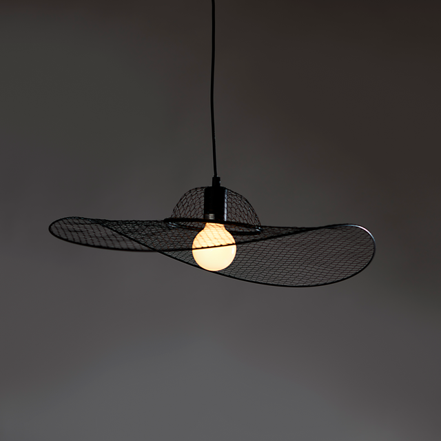 Sampa Suspension MADISON coloris noir 16 x 60 cm