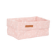 LITTLE DUTCH Panier de rangement Wild flowers pink l Rose clair