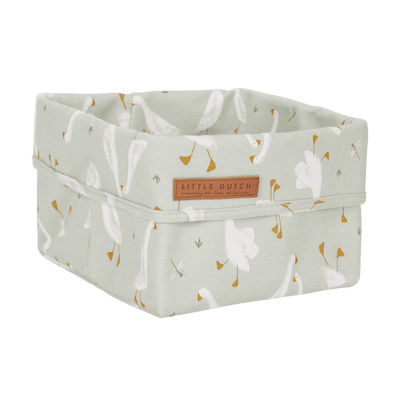 LITTLE DUTCH Corbeille de rangement Little goose s Vert pâle