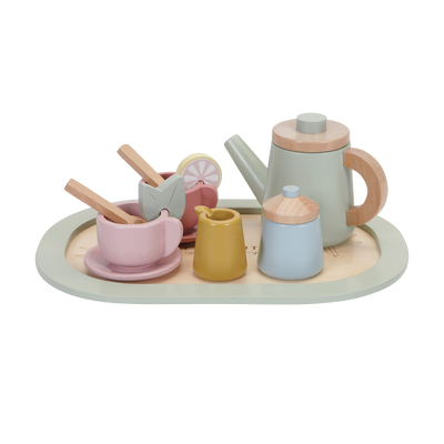 LITTLE DUTCH Jeu éducatif Service à thé Multicolore