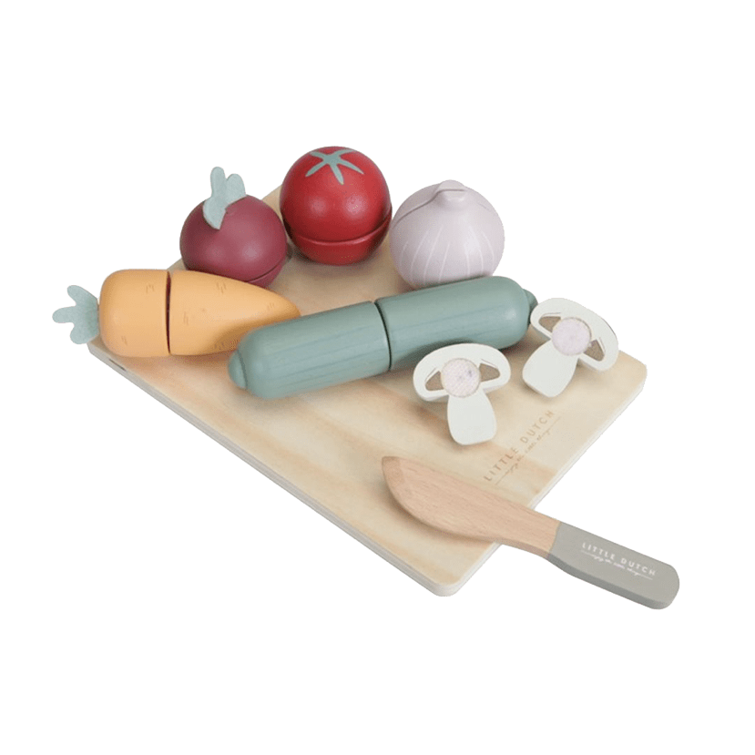 LITTLE DUTCH Jeu éducatif Légumes à découper Multicolore