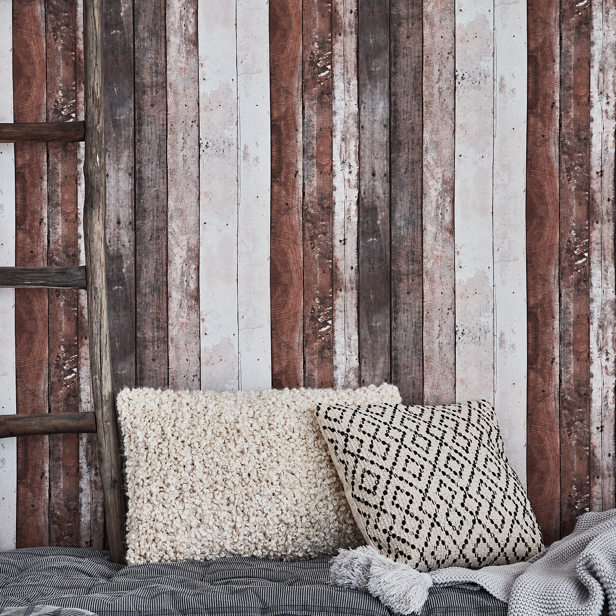 Papier peint intissé Miramar Châtaigne