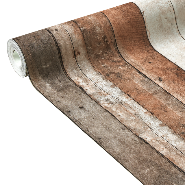 Papier peint intissé MIRAMAR coloris châtaigne