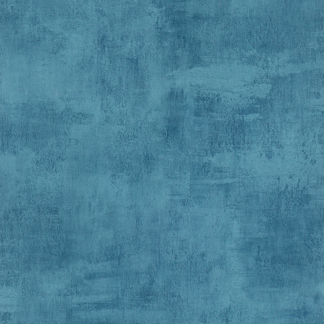 Papier peint intissé BARKLEY coloris bleu gazoline