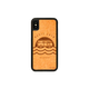 COQUE EN BOIS Coque de téléphone Petit coin de paradis Brun