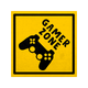 4MURS Triptyque My gamer zone Multicolore