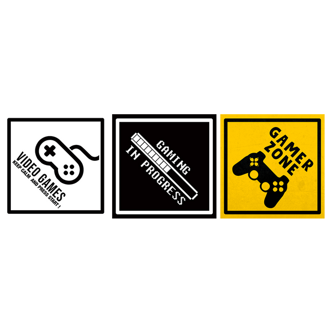 4MURS Triptyque MY GAMER ZONE coloris multicolore