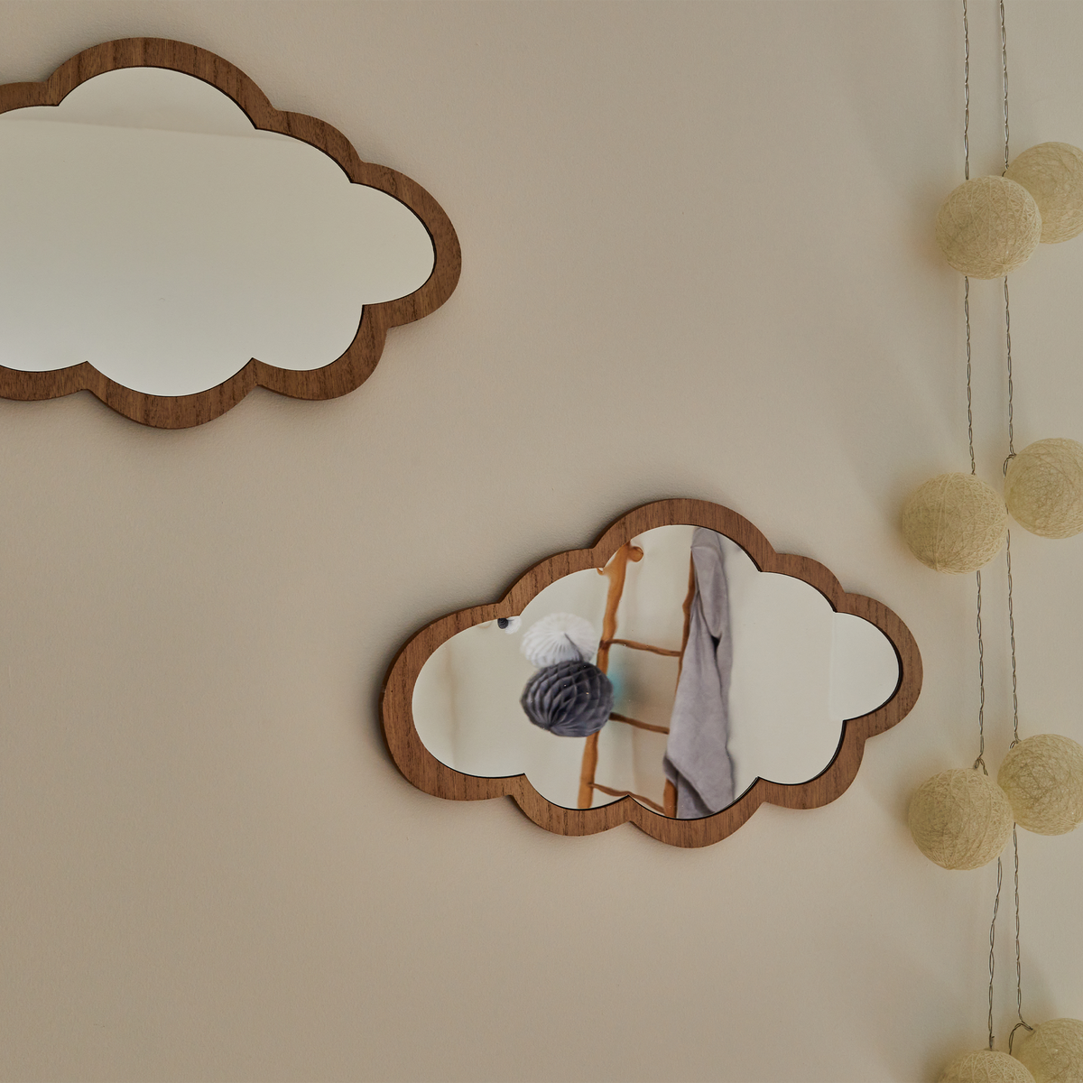 4MURS Miroir enfant Cloudy Brun