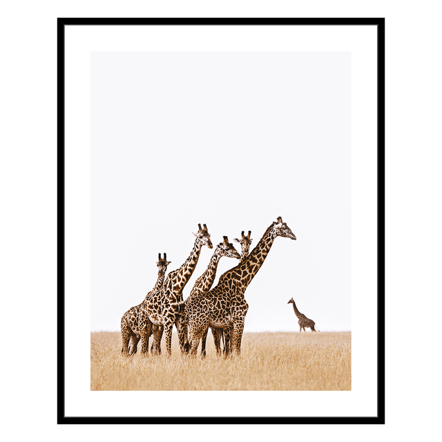 4MURS Tableau ZARAFA coloris noir