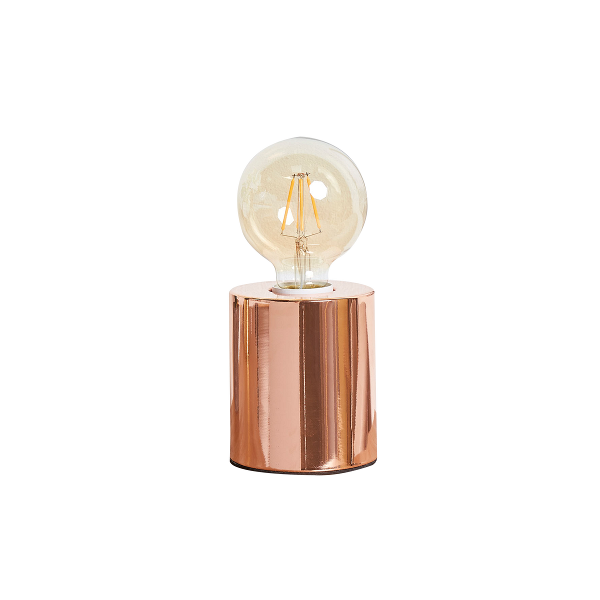 OSTARIA Lampe à poser Touchy Rose cuivrée