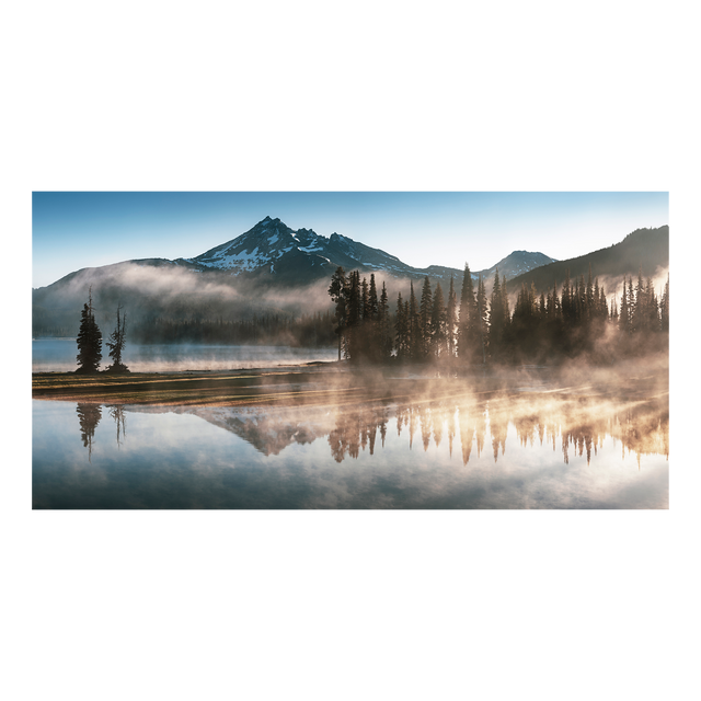 4MURS Tableau LAC coloris bleu