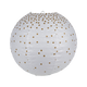 Abat-jour Pois dorés Blanc