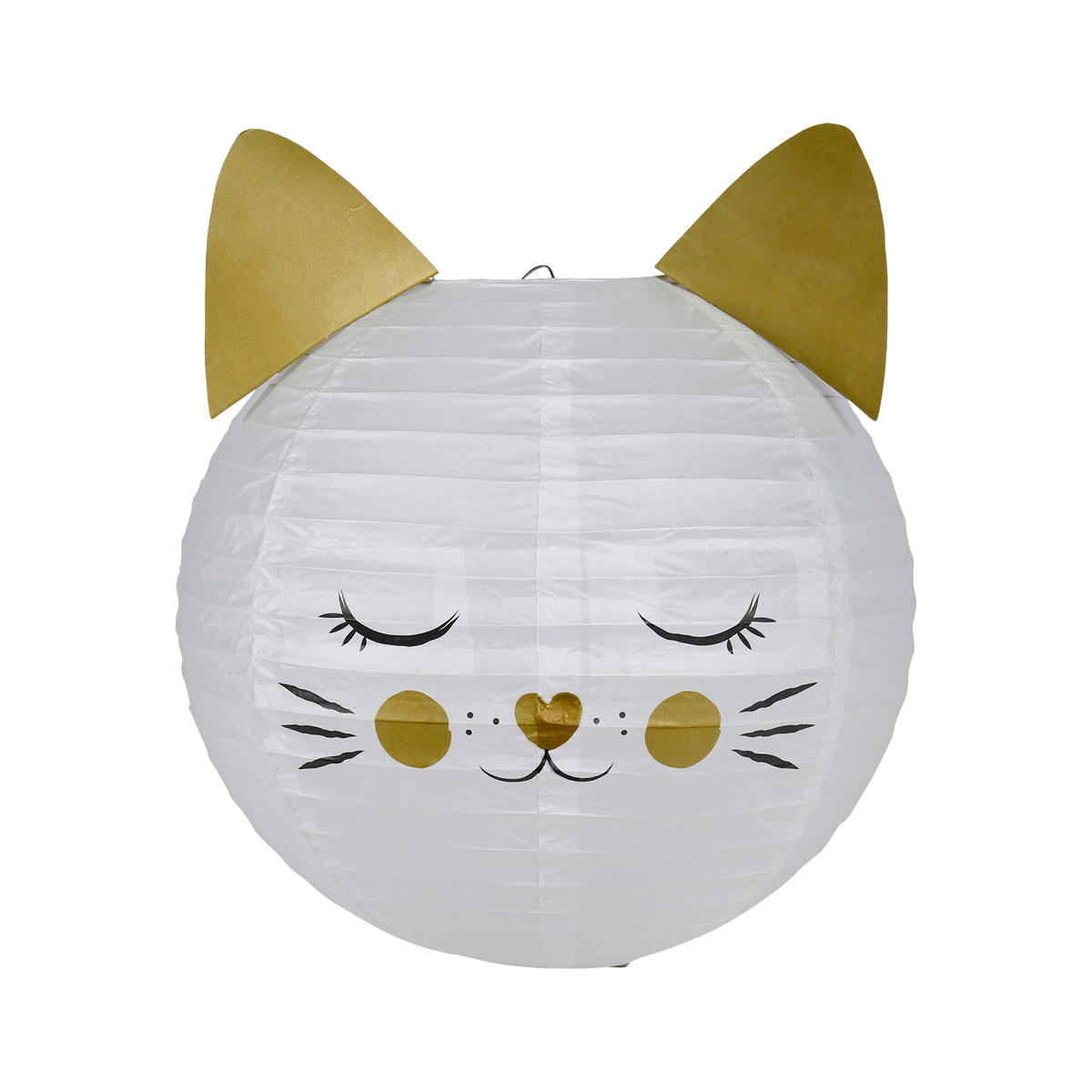 Abat-jour Chat love Blanc